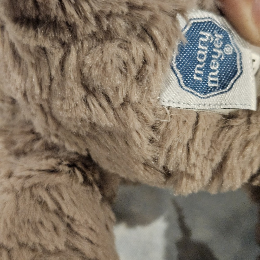 Mary Meyer Sloth Plush 13"‎ Brown Tan Soft Stuffed Animal Toy - Picture 4 of 5